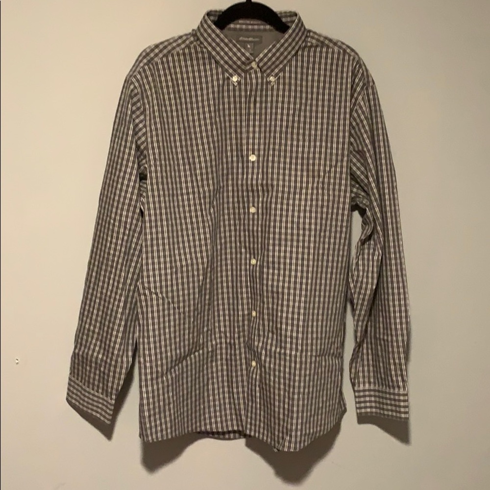 Eddie Bauer NWOT xl long sleeve button up
